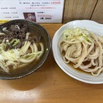 くれちうどん - 左ぬく　右ひや