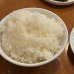 海鮮広東料理　中華料理　昌園 - 酢豚定食のご飯