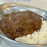 カレーショップ インデアン - インデアンw/インデアンルー（店内価格638円）。