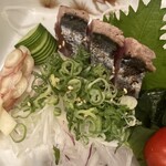 さえんば吾平 - カツオの塩タタキ