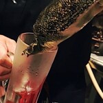 元祖すっぽん地鶏鍋　がんばり家 - 血抜き中