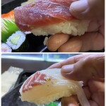 げんき亭 - 鮪 真鯛