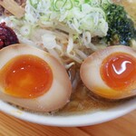 中華そば 朔望 - 完璧な味玉