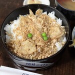 鶏の伊藤 - ●鶏めし定食