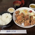鶏の伊藤 - ★ネギ塩ダレザンギ定食、1,430円