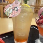 極楽湯 - 錆兎、真菰のグレープフルーツスカッシュ ¥880