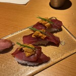凛 - 鮪に雲丹載せちゃいました