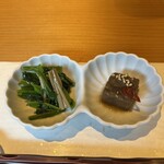 凛 - お通し　こんにゃく美味