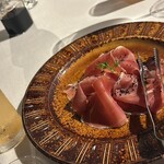 ピレネー - 前菜の生ハム