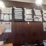 コバコバル - 店内にあるフードメニュー