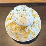 318055002 - 酒粕とマンゴーのかき氷