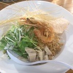 だしが命の塩らーめん　ぎょぎょぎょ - (期間限定)まぜそば海老づくし)