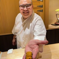 鮨 詠心 - ウニと大将