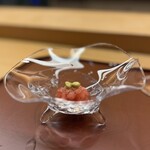 美会 - トキシラズ・北海道産西瓜のジュレ・発酵枝豆