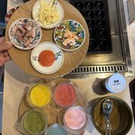 Jibun de Yakeru Takoyaki Izakaya TAKOYAKI LAB - レインボーたこ焼き