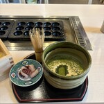 Jibun de Yakeru Takoyaki Izakaya TAKOYAKI LAB - 抹茶たこ焼き