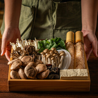 【産地直結の食材】旬メニューでお楽しみいただけます