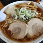 中華そば 雲ノ糸 鶴岡本店 - ワンタンメン　1050円