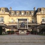 Les Crayeres - お庭から