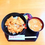 やぶ善 - ■ ランチサービス サービス天丼、1,280円