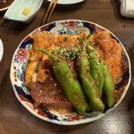 京洛焼肉 ぽめ - てっちゃんとハツ