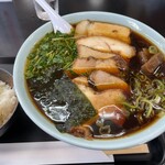 味の大西 - チャーシューメン具増し