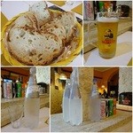 Opera Ristorante - パン/パイントビール€5/炭酸€3