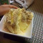 佳肴ながつき - 2014.10. チビ用にアイス