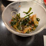 廻る富山湾 すし玉 - 酢の物。たくさん魚介が入っていて、美味しかったです。