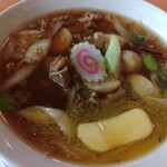 幸楽苑 - 山形風芋煮ラーメン+バター