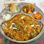 インドレストラン イートエンジョイ - 料理写真:チキンビリヤニ・ランチ