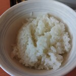 幸楽苑 - ライス（半分）