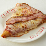 PIZZERIA SPONTINI - Margherita　TP  Pancetta（マルゲリータTPパンチェッタ）
