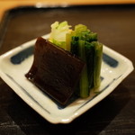 虎白 - 香の物3種 2014.10.2x