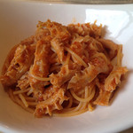 カーサ・デル・チーボ - グラニャネージのスパゲッティ 和牛トリッパのアラビアータ