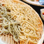 久呂麦 - ざる蕎麦アップ