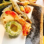 久呂麦 - 天ぷらアップ