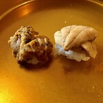 峯寿司 - 産地の違うウニ②