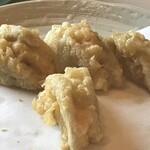 峯寿司 - 海老の挟み揚げ