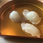 峯寿司 - 白身の魚 ③