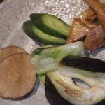 酒盃 - がっこ盛り。