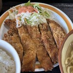 まんぷく食堂 - よくあるトンカツ　味普通。