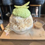 甘味 霧中 - ずんだお醤油みるく