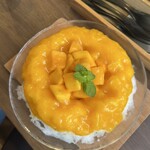 甘味 霧中 - ひとりじめマンゴーみるく