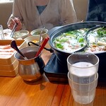 しゃぶ葉 - 野菜、お肉、デザード　食べ放題！水以外のドリンクは有料です！