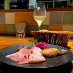 シャンパン食堂 - オードブル盛合せ