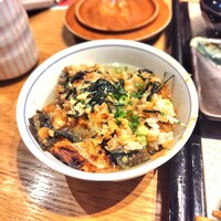 ひつまぶし 登河 那古野本店 - お出汁を入れて