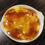 華餃子 - お酒セットのカニ玉子
