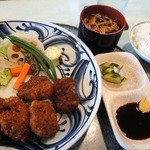 スイメイカン・ステーキハウス - 山形豚 ヘレカツ定食 ￥1680（税込）