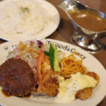 津の田カリー 甲子園プラス店 - ビジネスセット（ミニカレー大盛り）